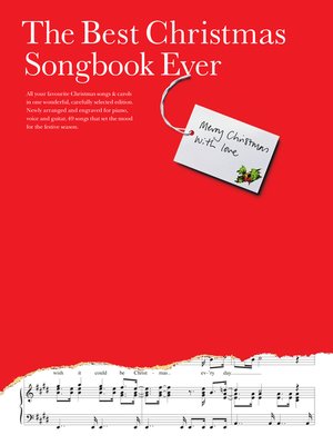 cover image of The Best Christmas Songbook Ever